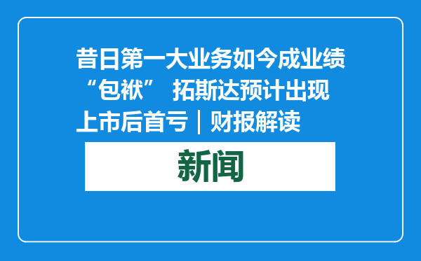 昔日第一大业务如今成业绩“包袱” 拓斯达预计出现上市后首亏｜财报解读