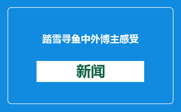 踏雪寻鱼 中外博主感受福海县冬捕文化