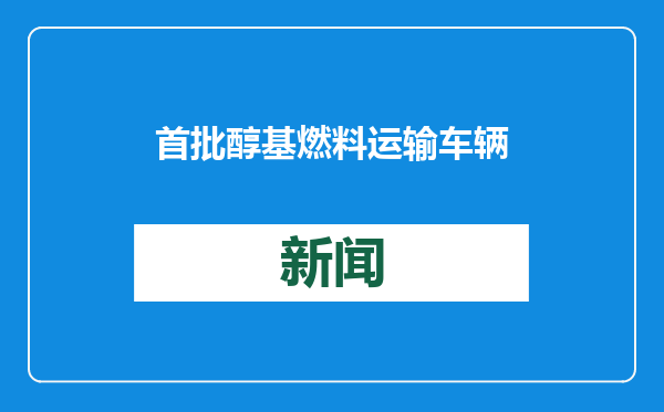 首批醇基燃料运输车辆人员统一“身份标识”，今起，武汉危货车辆标志集中换装