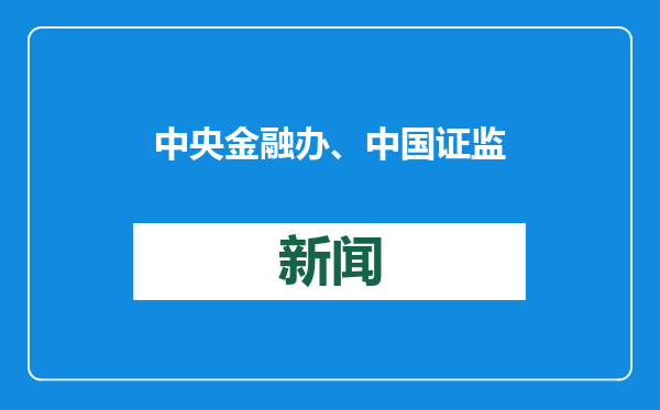中央金融办、中国证监会、财政部、人力资源社会保障部、中国人民银行、金融监管总局联合印发《关于推动中长期资金入市工作的实施方案》