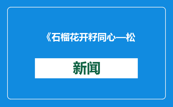 《石榴花开籽同心—松潘建设者的故事》新书发布会在成都举行